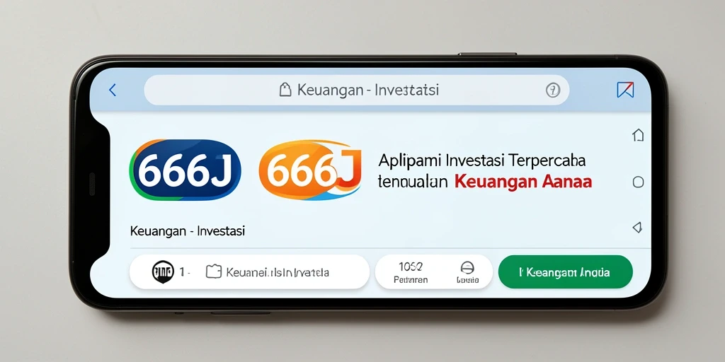 Tampilan antarmuka aplikasi 666J yang modern dan fungsional.
