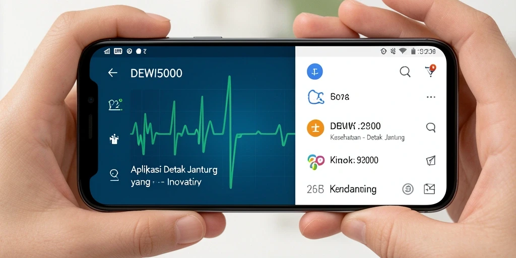 Antarmuka DEWI5000 untuk pemantauan detak jantung yang mudah.