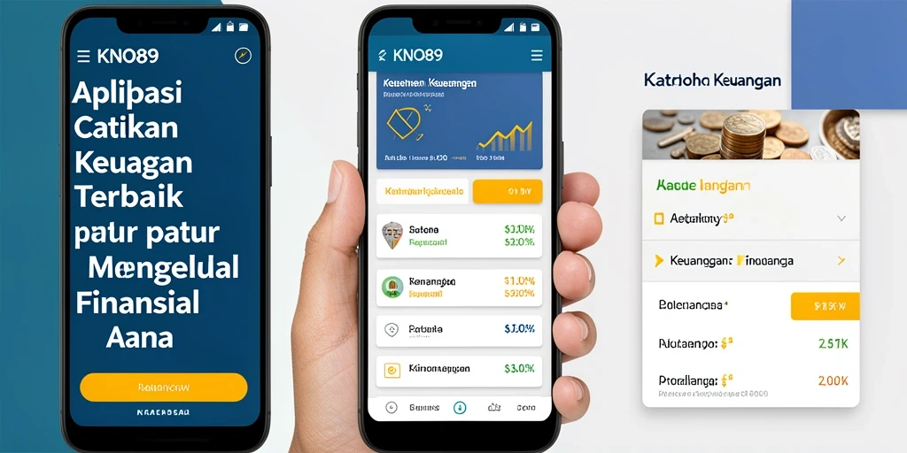 Tampilan antarmuka KNO89 yang ramah pengguna untuk Catatan Keuangan.